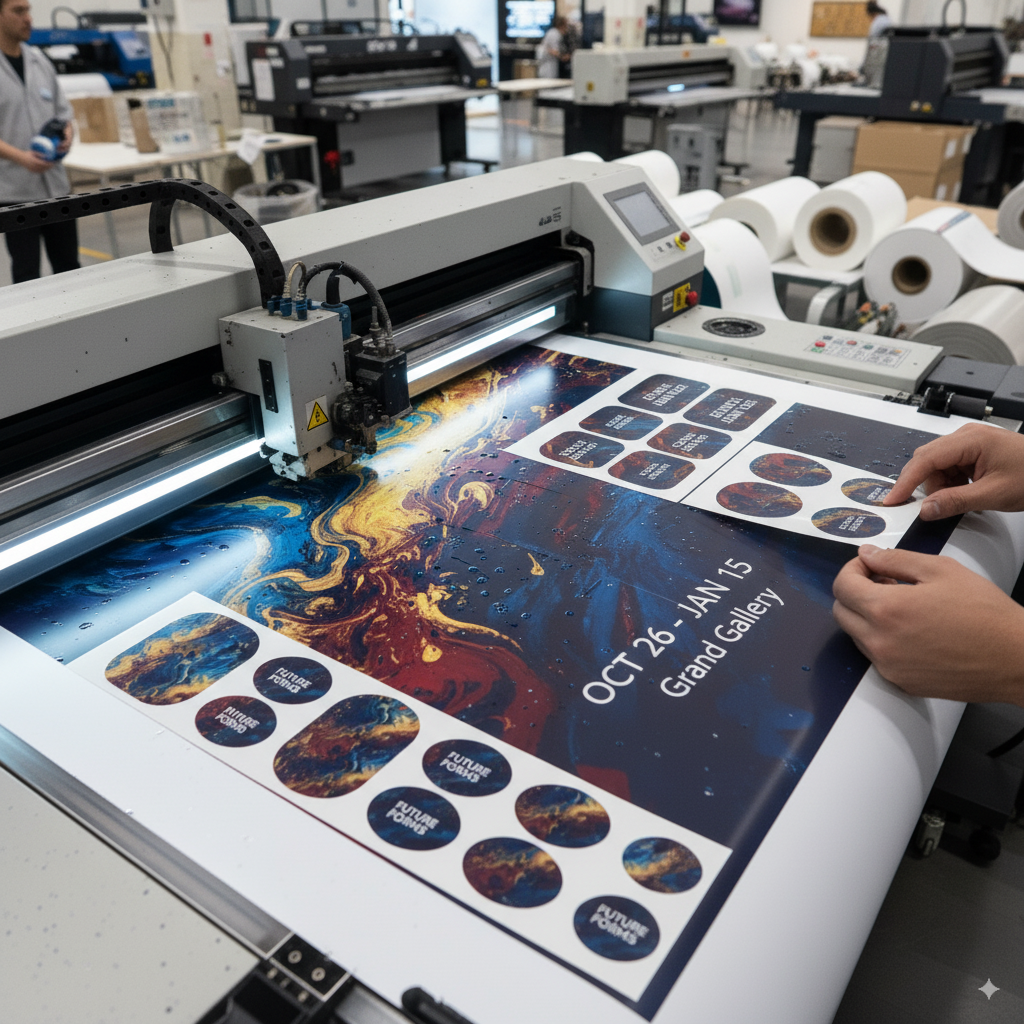 Vnyle and Sticker Printing